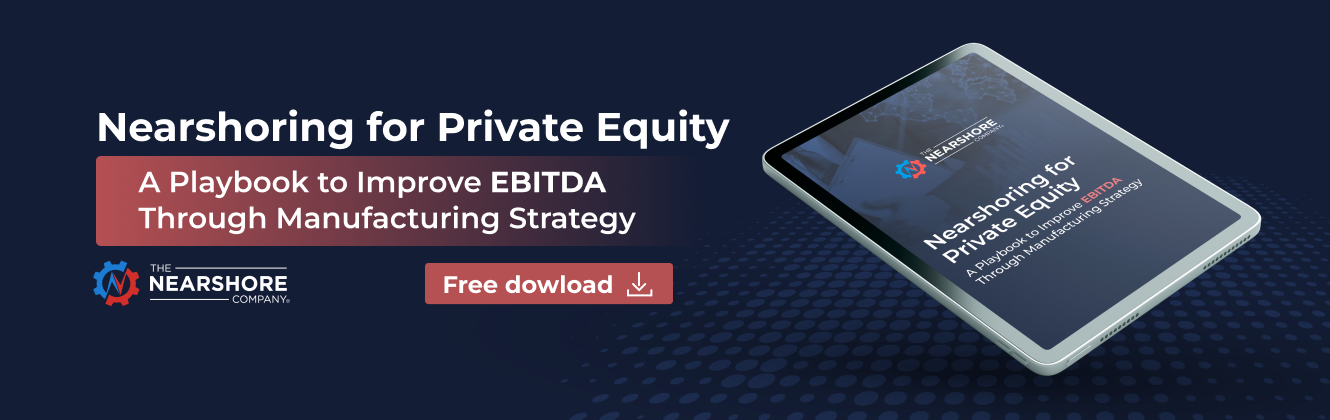 Banner - Nearshoring for Private Equity